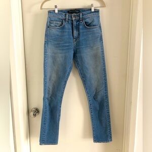 Veronica beard Faye 10.75 skinny light wash jeans size 25